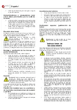 Предварительный просмотр 36 страницы Cardi T9-500-EL A2 Series Safety And Users Manual