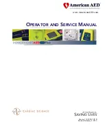 Предварительный просмотр 1 страницы Cardiac Science Powerheart AED G3 Plus 9390A Operator'S And Service Manual