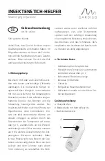 Preview for 2 page of Cardigo 26102 Instruction Manual