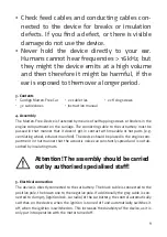 Preview for 9 page of Cardigo 78405 Instruction Manual