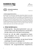 Preview for 2 page of Cardigo 78580 Instruction Manual