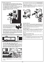 Предварительный просмотр 15 страницы Cardin Elettronica 101/SL402409 Instruction Manual