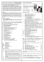 Предварительный просмотр 16 страницы Cardin Elettronica 101/SL402409 Instruction Manual