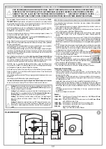 Предварительный просмотр 31 страницы Cardin Elettronica 101/SL402409 Instruction Manual