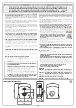 Предварительный просмотр 40 страницы Cardin Elettronica 101/SL402409 Instruction Manual