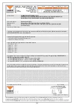 Предварительный просмотр 51 страницы Cardin Elettronica 101/SL402409 Instruction Manual