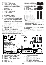 Предварительный просмотр 43 страницы Cardin Elettronica 200/BL3924CRB Instruction Manual