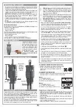 Предварительный просмотр 6 страницы Cardin Elettronica 205/BLi1000 Instruction Manual