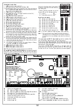 Предварительный просмотр 15 страницы Cardin Elettronica 205/BLi1000 Instruction Manual