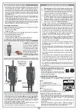 Предварительный просмотр 38 страницы Cardin Elettronica 205/BLi1000 Instruction Manual