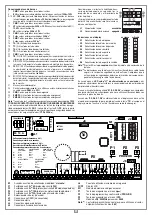 Предварительный просмотр 39 страницы Cardin Elettronica 205/BLi1000 Instruction Manual