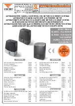 Cardin Elettronica 3024-1524-824-24DRACO Instruction Manual preview