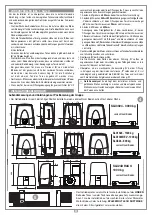 Предварительный просмотр 22 страницы Cardin Elettronica 3024-1524-824-24DRACO Instruction Manual