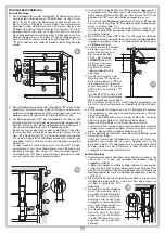 Предварительный просмотр 38 страницы Cardin Elettronica 310/GLB240SWS Instruction Manual