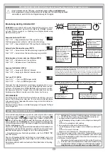 Предварительный просмотр 41 страницы Cardin Elettronica 310/GLB240SWS Instruction Manual