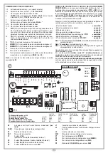 Предварительный просмотр 49 страницы Cardin Elettronica 310/GLB240SWS Instruction Manual