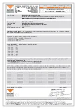 Предварительный просмотр 55 страницы Cardin Elettronica 310/GLB240SWS Instruction Manual