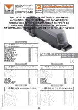 Предварительный просмотр 1 страницы Cardin Elettronica 310/GLB249M Instruction Manual