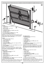 Предварительный просмотр 2 страницы Cardin Elettronica 310/GLB249M Instruction Manual