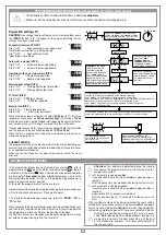 Предварительный просмотр 24 страницы Cardin Elettronica 310/GLB249M Instruction Manual