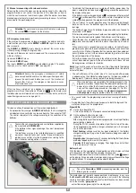 Предварительный просмотр 27 страницы Cardin Elettronica 310/GLB249M Instruction Manual