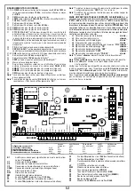 Предварительный просмотр 33 страницы Cardin Elettronica 310/GLB249M Instruction Manual