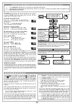 Предварительный просмотр 34 страницы Cardin Elettronica 310/GLB249M Instruction Manual