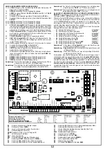 Предварительный просмотр 43 страницы Cardin Elettronica 310/GLB249M Instruction Manual