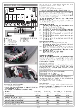 Preview for 25 page of Cardin Elettronica 311/GL124EBSS Instruction Manual