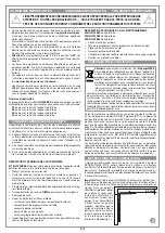 Preview for 26 page of Cardin Elettronica 311/GL124EBSS Instruction Manual