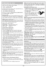 Preview for 43 page of Cardin Elettronica 311/GL124EBSS Instruction Manual