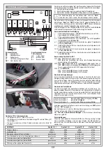 Preview for 47 page of Cardin Elettronica 311/GL124EBSS Instruction Manual