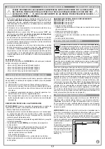 Preview for 48 page of Cardin Elettronica 311/GL124EBSS Instruction Manual