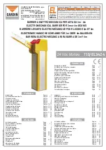 Cardin Elettronica 710/EL3424 Instruction Manual предпросмотр