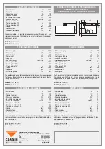 Preview for 20 page of Cardin Elettronica 800/HL2518CL Manual