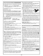 Предварительный просмотр 44 страницы Cardin Elettronica BL224ESB Instruction Manual