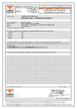 Preview for 2 page of Cardin Elettronica CDR 871 B4 Manual