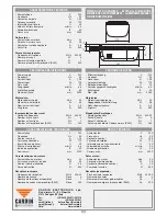 Предварительный просмотр 40 страницы Cardin Elettronica GL112409 Installation Manual