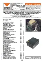 Предварительный просмотр 1 страницы Cardin Elettronica PRG302E Manual