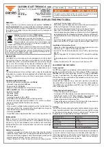 Preview for 2 page of Cardin Elettronica REFLEX Quick Start Manual