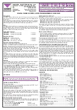 Предварительный просмотр 2 страницы Cardin Elettronica S476 AM Quick Strat Manual