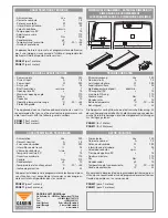 Предварительный просмотр 20 страницы Cardin BL1920 Instruction Manual