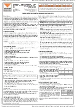 Cardin CDR-999 Manual preview