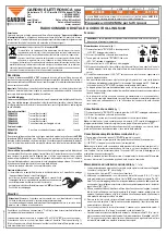 Cardin FM S449 Series Quick Start Manual preview