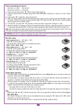 Предварительный просмотр 11 страницы Cardin PRG304 Preliminary Instructions