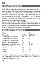 Предварительный просмотр 10 страницы Cardin VEDO 180 Installation Instructions Manual