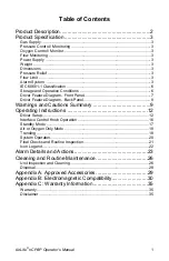 Предварительный просмотр 3 страницы Cardinal Health AirLife 006900 Operator'S  Maintenance Manual