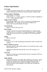 Предварительный просмотр 5 страницы Cardinal Health AirLife 006900 Operator'S  Maintenance Manual