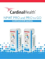 Cardinal Health NPWT PRO User Manual предпросмотр