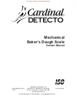 Предварительный просмотр 2 страницы Cardinal 1001TB Instruction Sheet